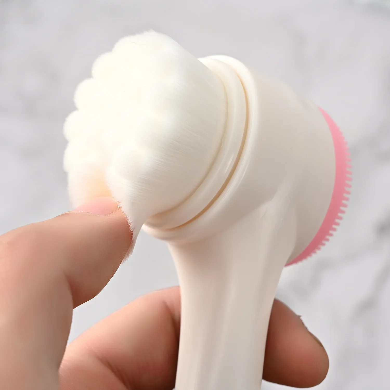 Silicone Face Scrubber Electric - Siliconen Facial Gezichtsreiniging Borstel Manuele Massage