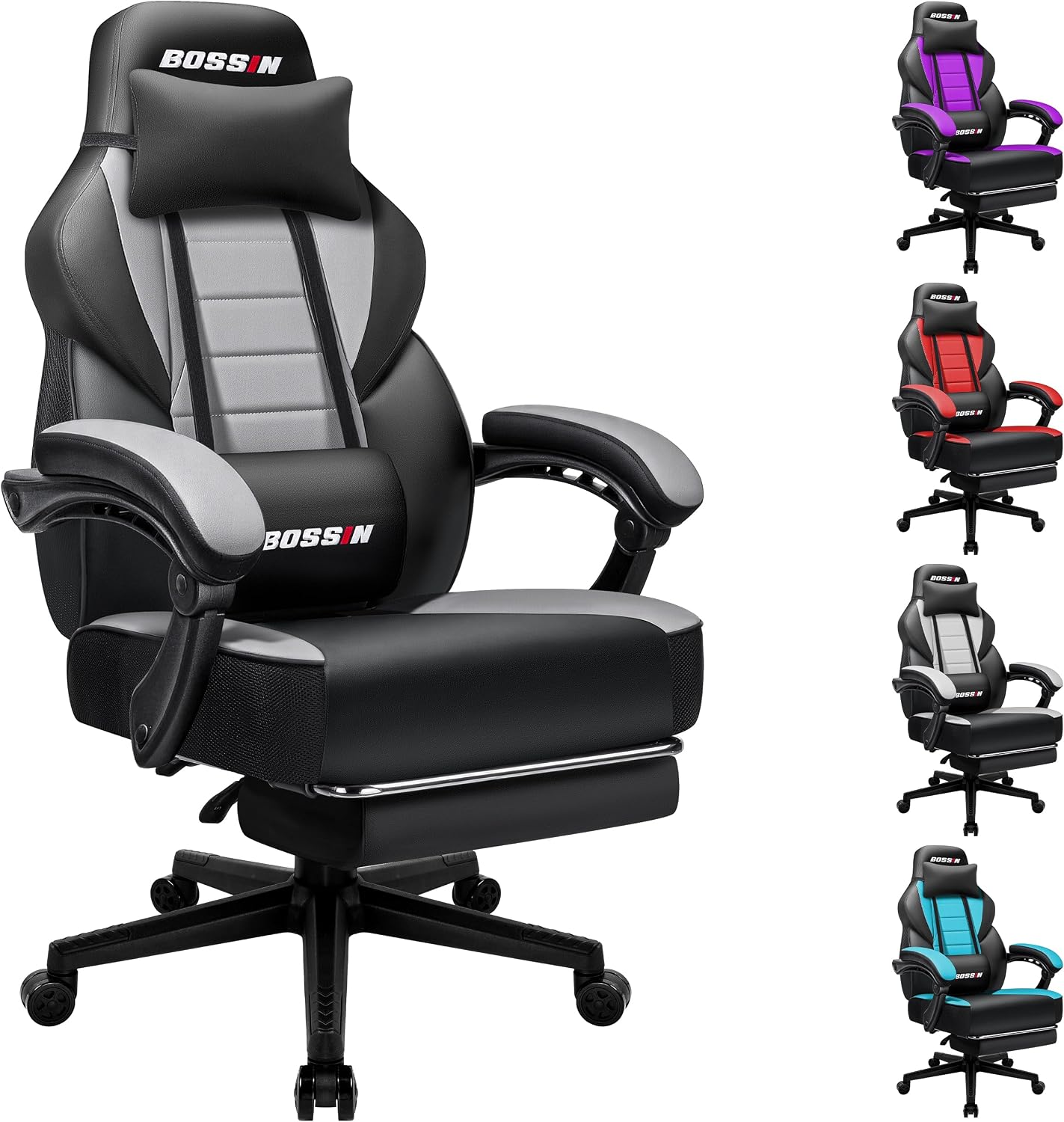 Massage - Gamingstoel met massagefunctie, ergonomisch ontwerp voor