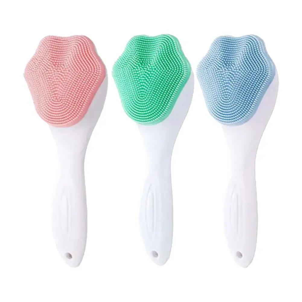 Silicone Face Scrubber Electric - Siliconen gezichtsreinigingsborstel, handmatige gezichtsreiniger en exfoliator