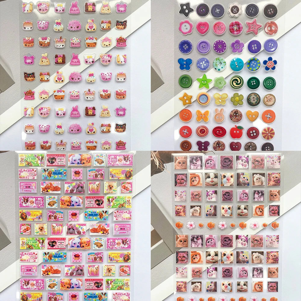 Nail Art - Mini Pvc Grappige Kat Poster Goederen