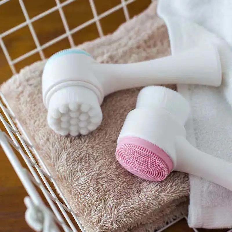 3D Dubbele Siliconen Gezichtsr - Silicone Face Scrubber Electric recensie en prijs