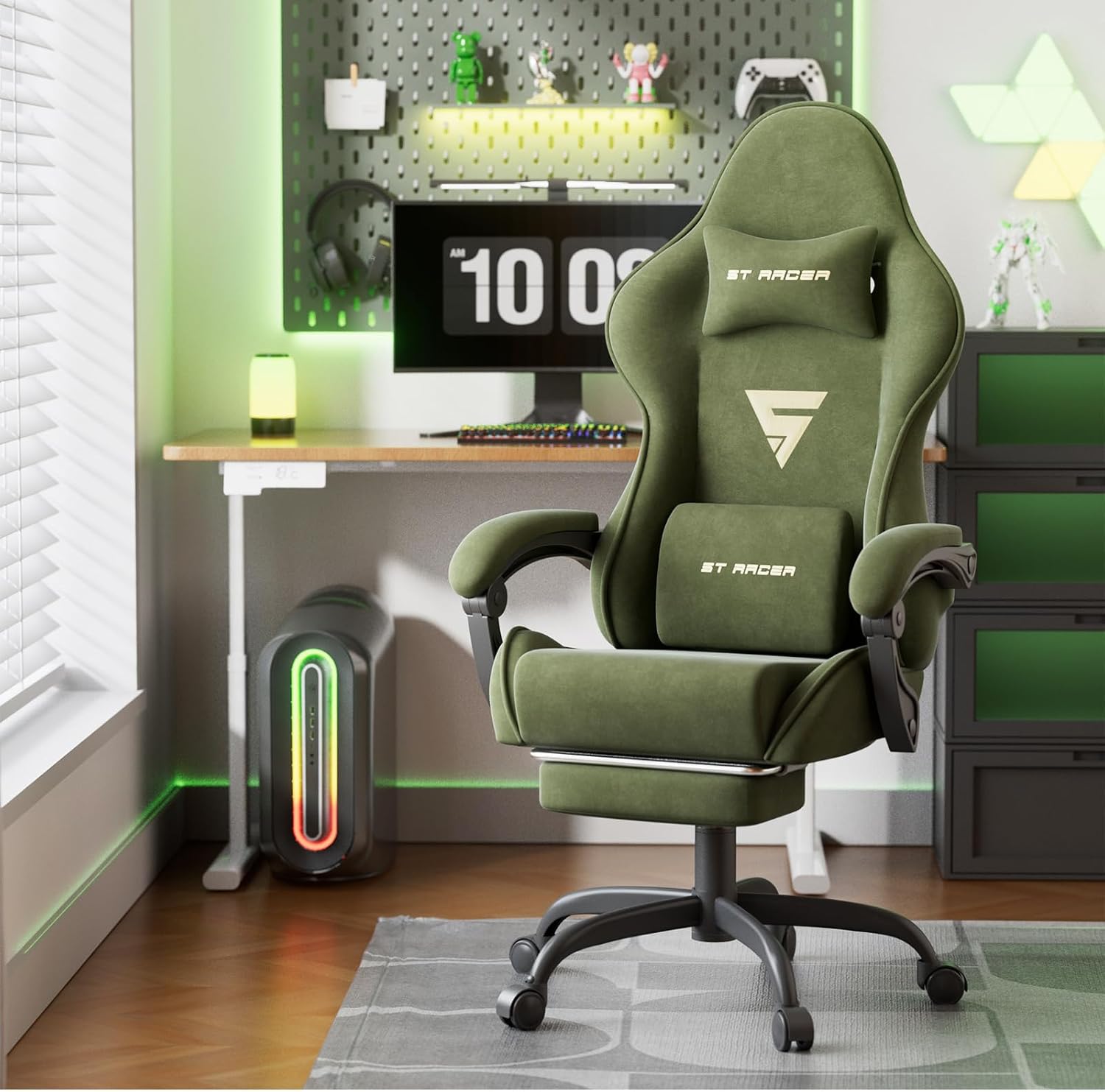 Gamingstoel in racestijl voor  - Massage recensie en prijs