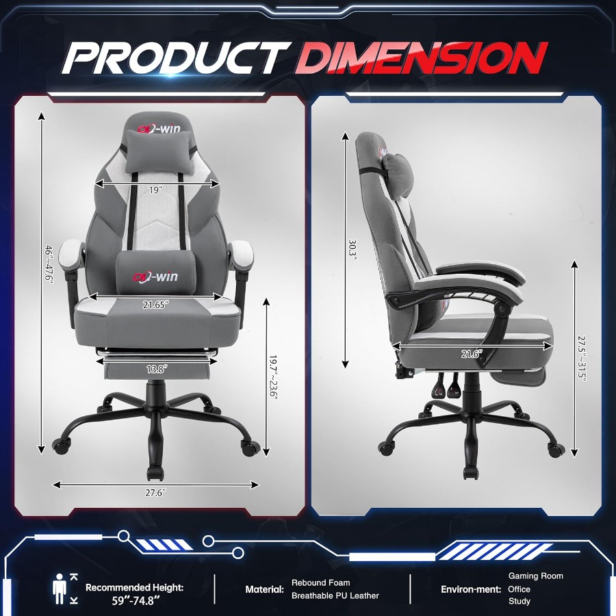 Gamingstoel voor volwassenen m - Massage recensie en prijs