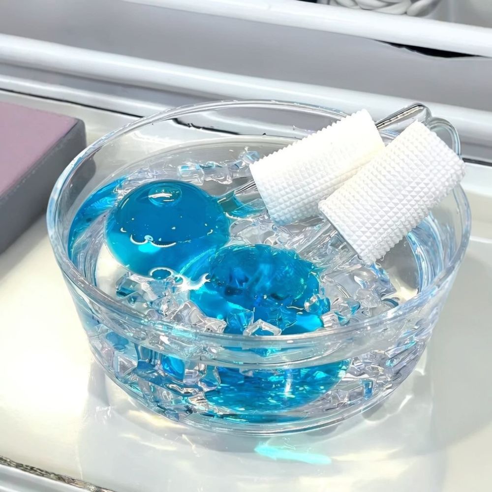 Koelende bolletjes voor gezich - Face Ice Roller Puffiness recensie en prijs